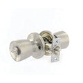 DOOR LOCK ENTRANCE 4WAY UNIVERSAL KNOB X KNOB SS CLAM SHELL