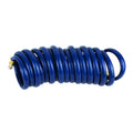 15FT COIL HOSE BLUE
