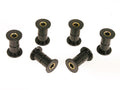 Prothane 61-68 International Scout 80/800 Spring & Shackle Bushings - Black