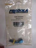 Fragola -4AN Push-Lite End 45 Degree - Blue