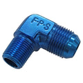 Fragola -12AN x 1/2 NPT 90 Degree Adapter