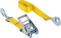 10FT X 2IN RATCHET TIEDOWN W/TWISTED SNAP HOOKS 2000 WLL (6000 LBS BREAK STRENGTH)