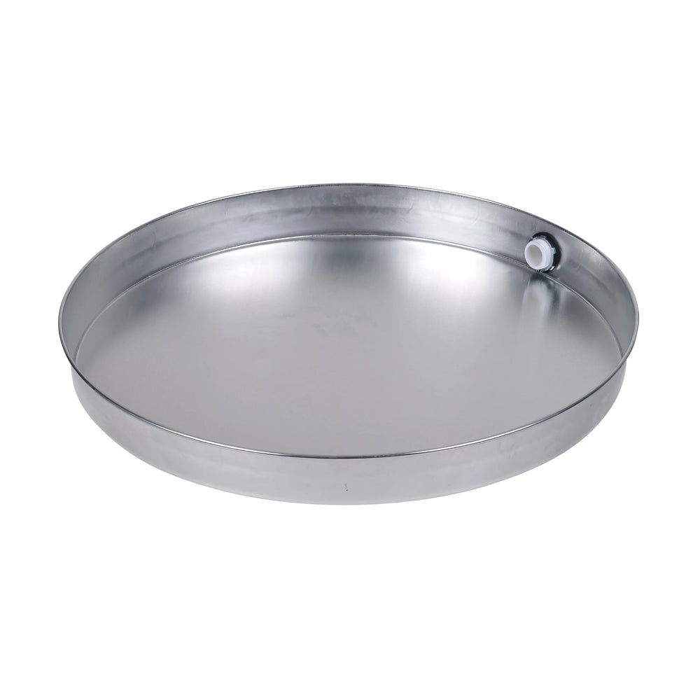 WH DRAIN PAN - 30" ID ALUM SHORT W/