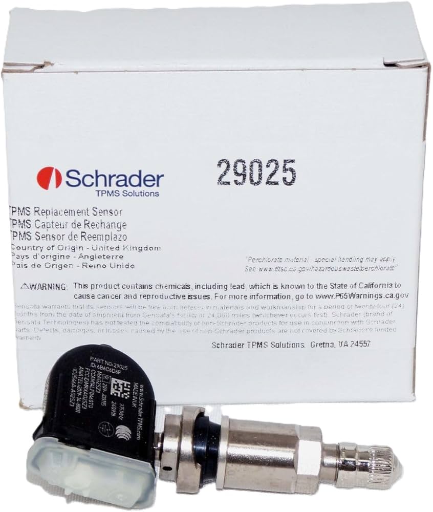 Schrader TPMS Sensor - Snap-In Ford OE # 13598773