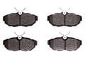 DFC 05-14 Ford Mustang Rear 4000 Hybridynamic Brake Pads