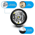 9705 MERCEDEZ BENZ MCLASS 9705 W 164 FOG LIGHTS(CLEAR)