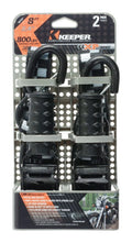 8' X 1-1/4' RATCHET TIE-DOWN BLACK