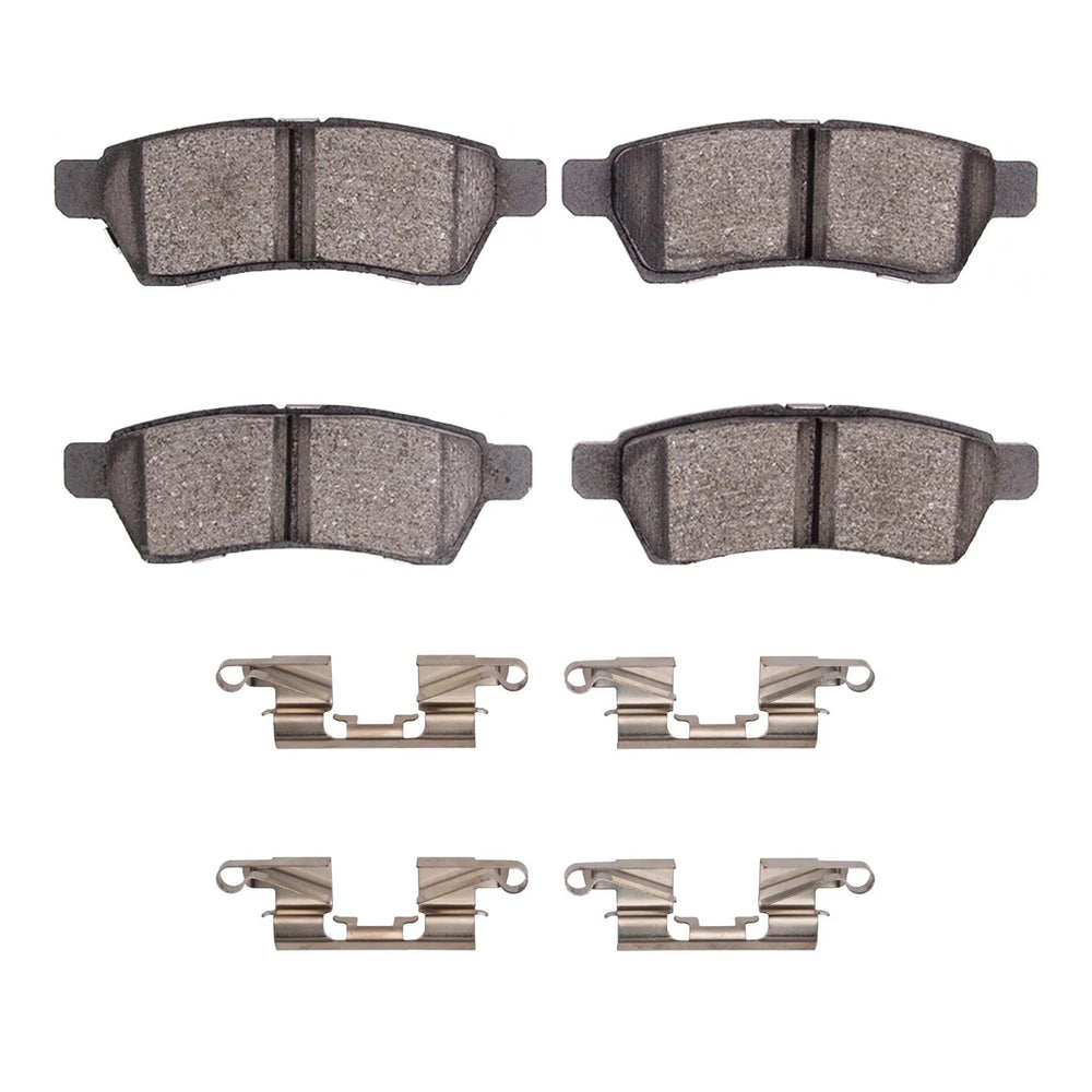 R1 05-25 Suzuki Equator Rear Semi Met Brake Pads and Hardware Kit