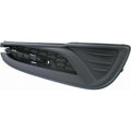 RH FRONT BUMPER INSERT; FOG LAMP OPENING COVER; W/O FOG LAMPS HONDA CIVIC SDN 1315