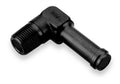 BLACK 90 DEG 3/8" ID HOSE TO 1/4" NPT