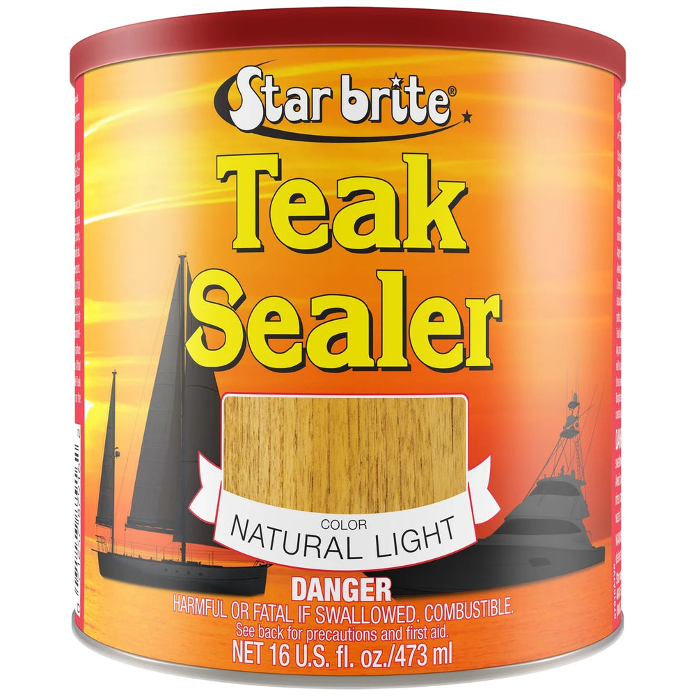 TEAK SEALER NATURAL LIGHT 16 OZ.