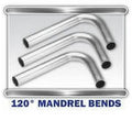 HUSLER 120 DEGREE BEND EXHAUST TUBING
