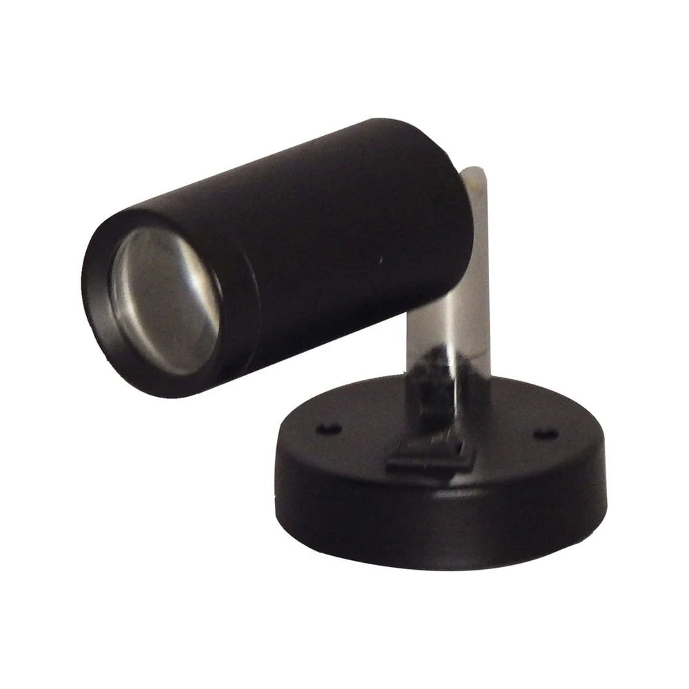 LED 12V BLACK PIVOT READING LIGHT W