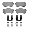 DFC 06-19 Dodge Attitude (Mexico) Rear 4000 HybriDynamic Brake Pads and Hardware Kit