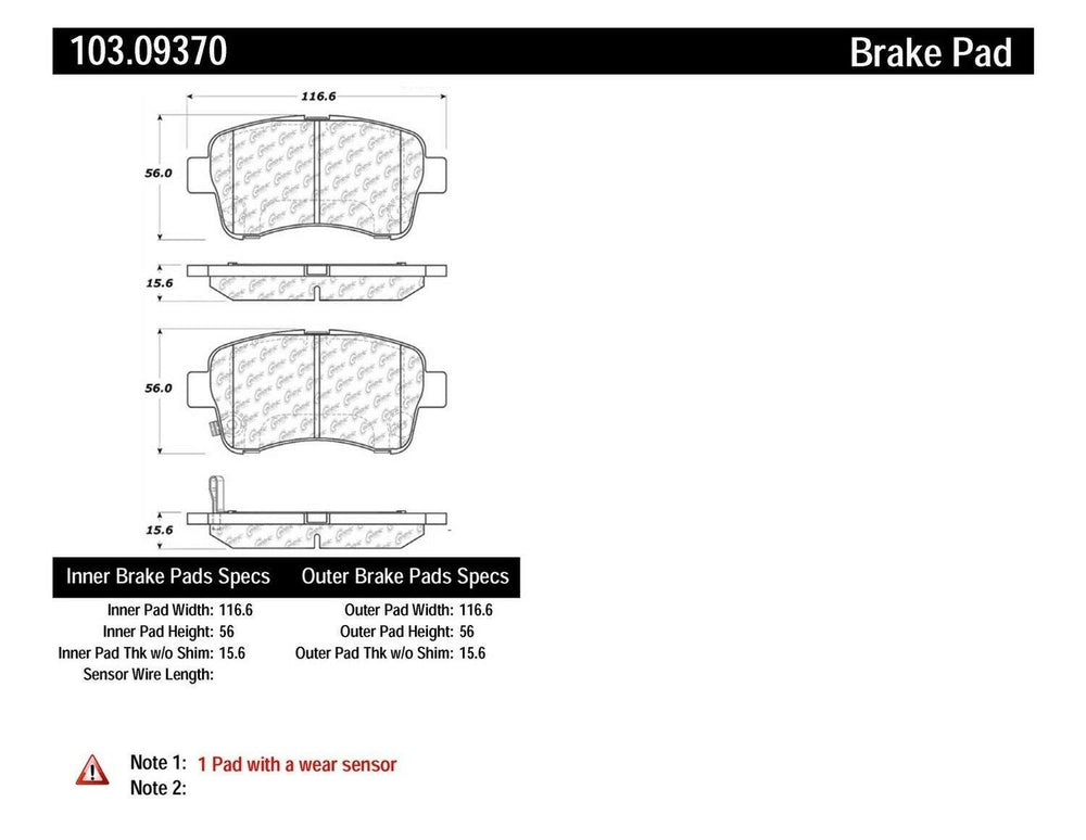 C-TEK Ceramic Brake Pads