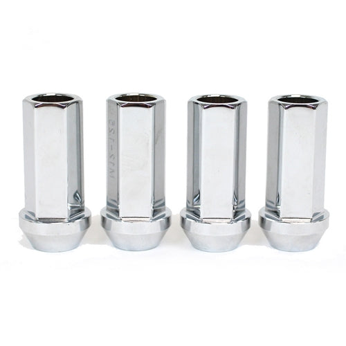 Buddy Club Lug Nut 12mm x1.25mm Silver (Inconel 625) 4pcs