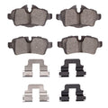 R1 07-15 Mini Cooper (Excl Clubman) Rear Semi Met Pads & Hardware Kit