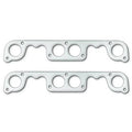 Cometic GM Gen1 Small Block V8 .064in AM Exhaust Manifold Gasket Set-Brodix 12B Raised D Port Heads