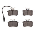 R1 97-08 Volkswagen R32 Rear Semi Met Brake Pads and Hardware Kit