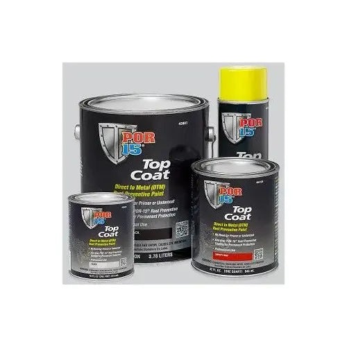 POR-15 blue auto part