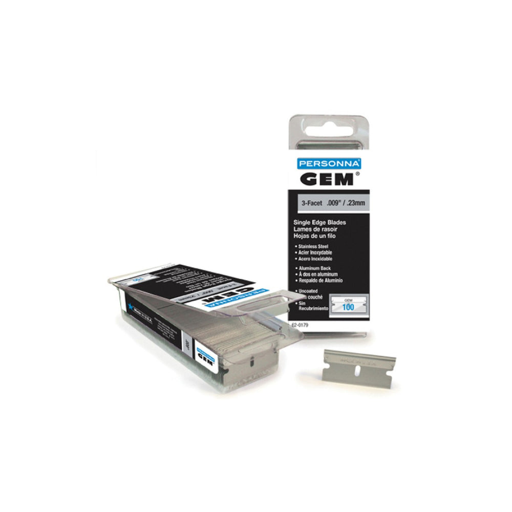 STAINLESS STEEL 1IN BLADES(100 PIECES)