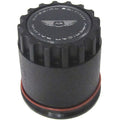 CENTER CAP 107MM CB BLACK SCREW ON