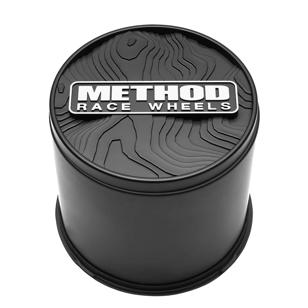 Method Race Wheels Top Push Through Center Cap 127 mm - Black