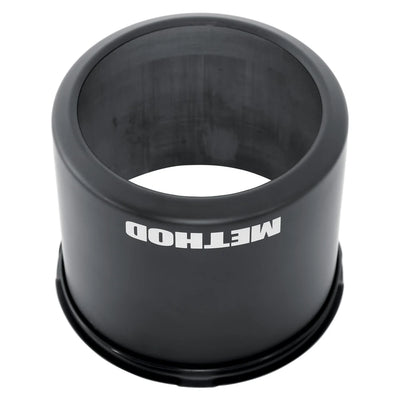 Method Cap Open - 62mm - Push Thru - Black