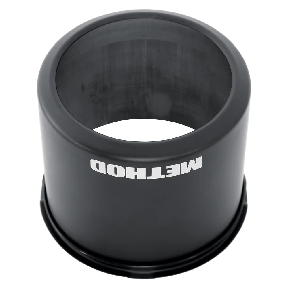 Method Cap Open - 62mm - Push Thru - Black