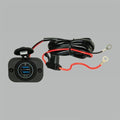 Dual USB Quick Charge Wire Harness With Plate
