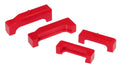 Prothane 88-98 Chevy Truck Small Block Radiator Isolators - Red