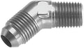 12 45 DEGREE MALE ADAPTER TO 12 (3/4) NPT MALE CLEAR