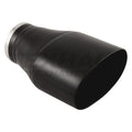 OVAL ROUND DOUBLE WALL SS EXHAUST TIP 3.00IN ID / 5.50INX3.50IN OD