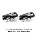 XK Glow Drill-less Mounting Bracket for 10-20In LED 2-in-1 Green & White Light Bars 2pc