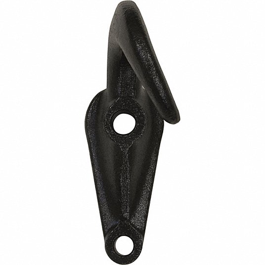 TOW HOOK,RIGHT HAND, BLACK