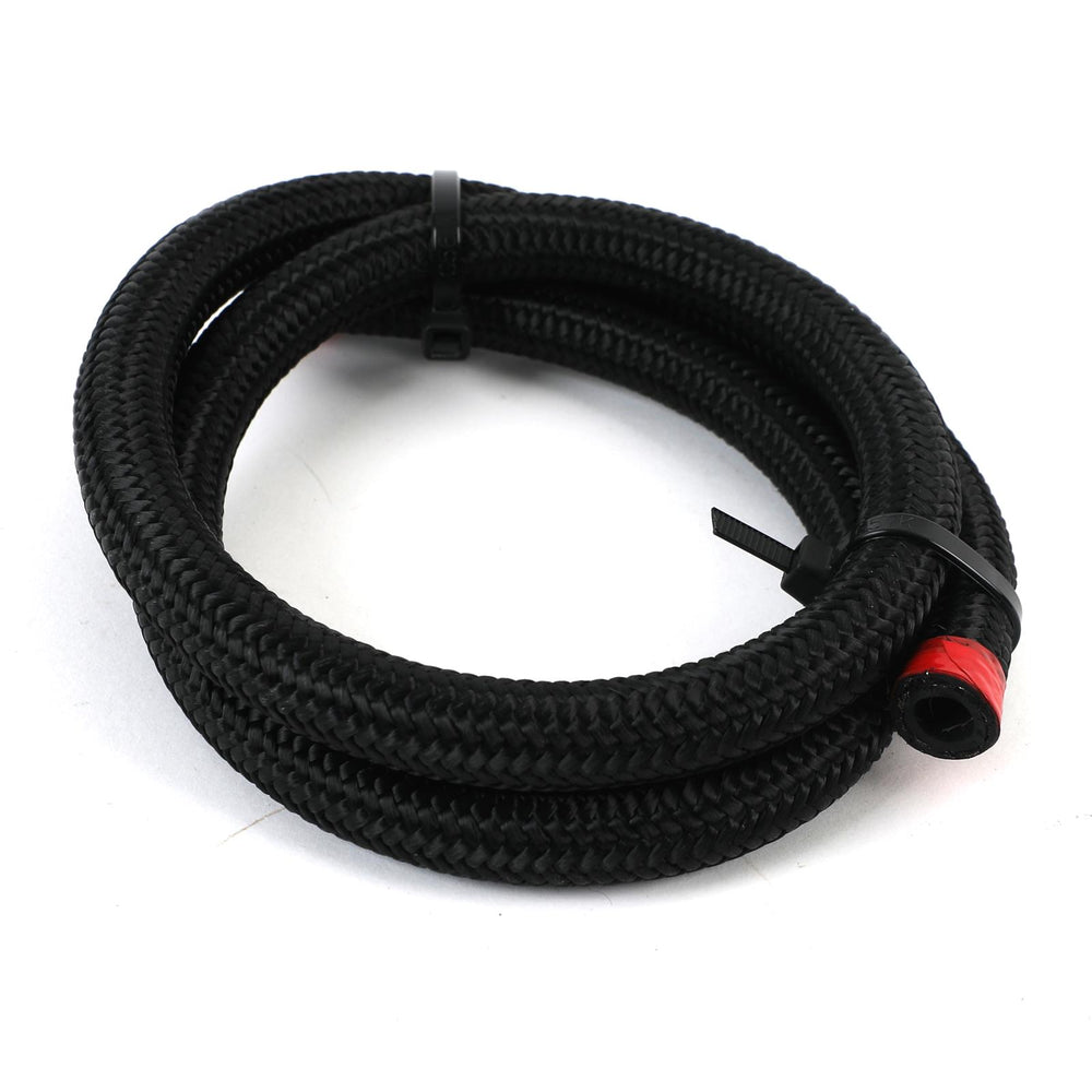 06 ESERIES BLACK 235 E85 COMPATIBLE STAINLESS CORE HOSE 3 FEET