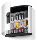 181/2IN TALL X 15IN WIDE X 61/4IN DEEP PLASTIC 18 DRAWER CABINET