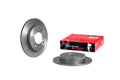 Brembo 96-06 Hyundai Elantra/97-01 Tiburon Rear Premium UV Coated OE Equivalent Rotor