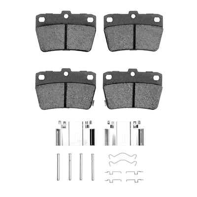 R1 04-05 Toyota RAV4 Rear Ceramic Pads & Hardware Kit