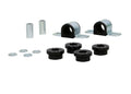 Sway bar - mount and link bushings 6 Bushings 2 Saddles 2 Tubes 4 Washers Grease