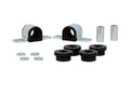 Sway bar - mount and link bushings 6 Bushings 2 Saddles 2 Tubes 4 Washers Grease