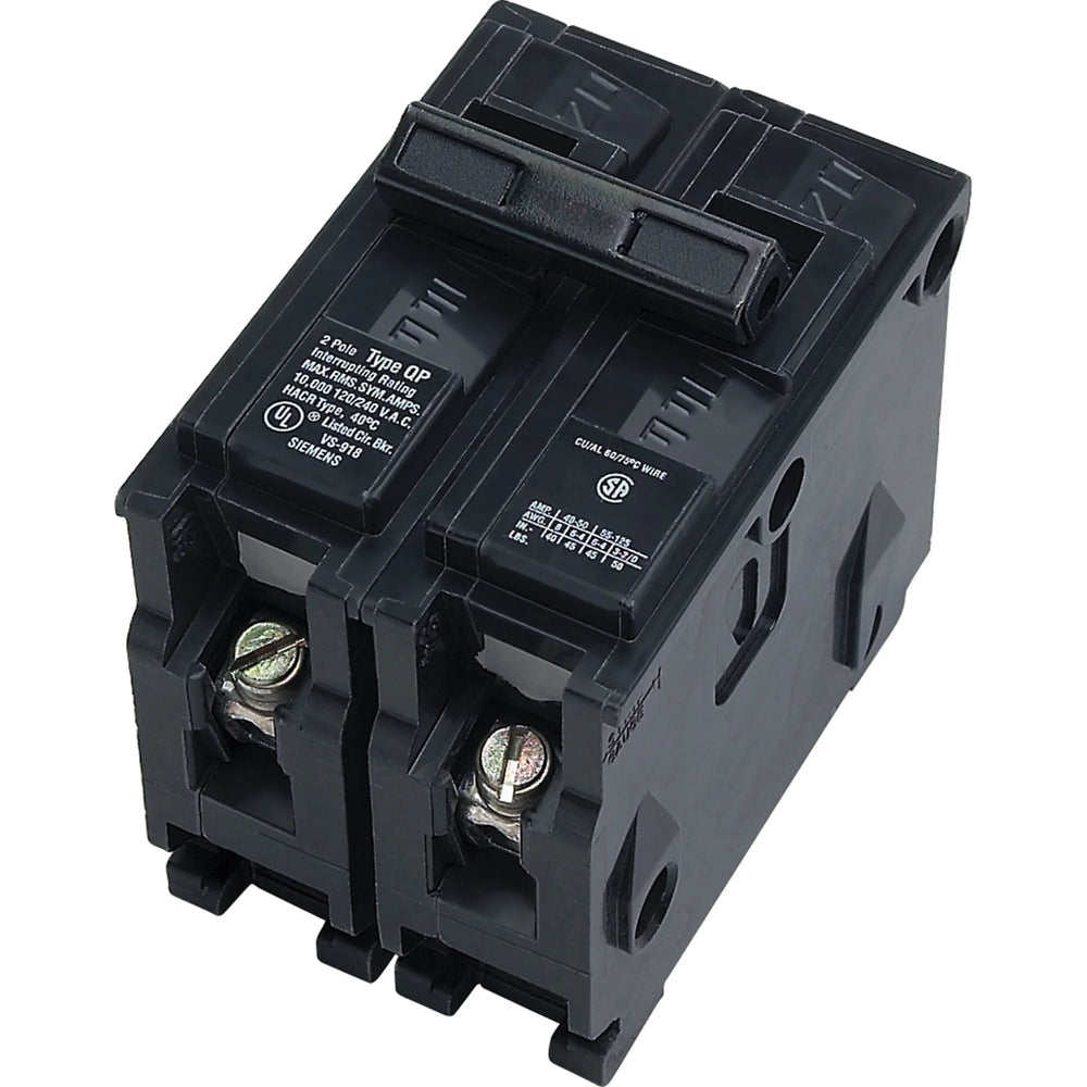 SIEMENS CIRCUIT BREAKER TYPE QP. 2POLE 30A