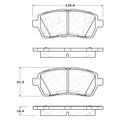 C-TEK Ceramic Brake Pads
