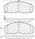 C-TEK Semi-Metallic Brake