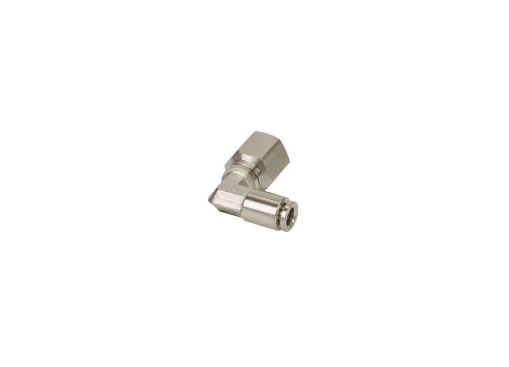 3/8 NPT(F) TO 3/8 AIRLINE 90 DEGREE SWIVEL ELBOW FITTING (2 PCS) DOT APPROVED