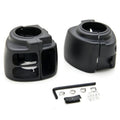 ROCKER SWITCH, HALO DPDT, GREEN HAL