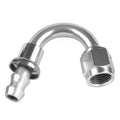 10 150 DEGREE AN/JIC HOSE END PUSH LOCK BLACK