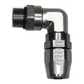 DeatschWerks 10AN ORB Female Swivel 90-Degree Hose End CPE - DW Titanium
