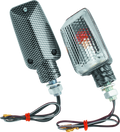 BikeMaster Universal Ministalk Marker Light Carbon/Clear