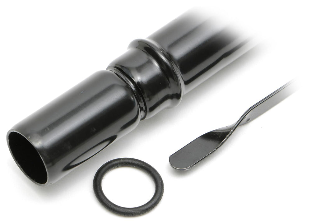 CHEVY TH350 TRANS FLUID DIPSTICK OESTYLE STEEL TUBE 27IN LONG BLACK